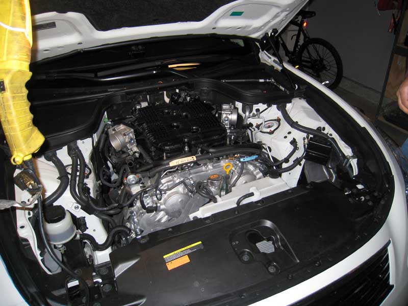 stock Infiniti G37 engine