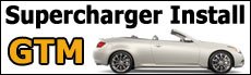 G37 Convertible GTM Supercharger Install