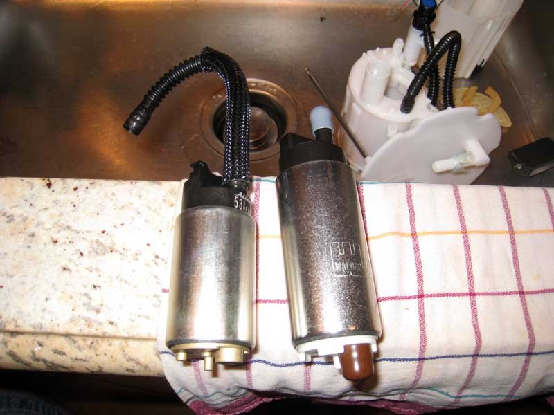 G37 convertible Walboro fuel pump