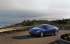 Athens Blue 2010 Infiniti G37 Sport Coupe with sport package