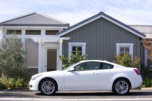 White 2009 Infiniti G37x AWD Coupe