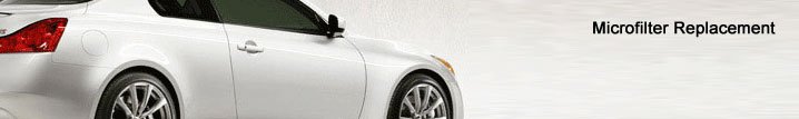 infiniti G37 filter replacement Installation