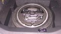 G37 convertible spare tire install