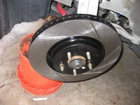 infiniti g37 slotted rotor big brakes