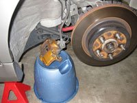 G37 G35 Remove Rear Brembo Caliper