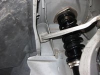 infiniti g37 BC strut install
