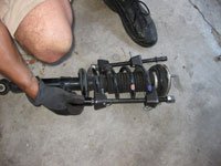 use spring compressors