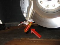 infiniti g37 mount Front wheel spacer